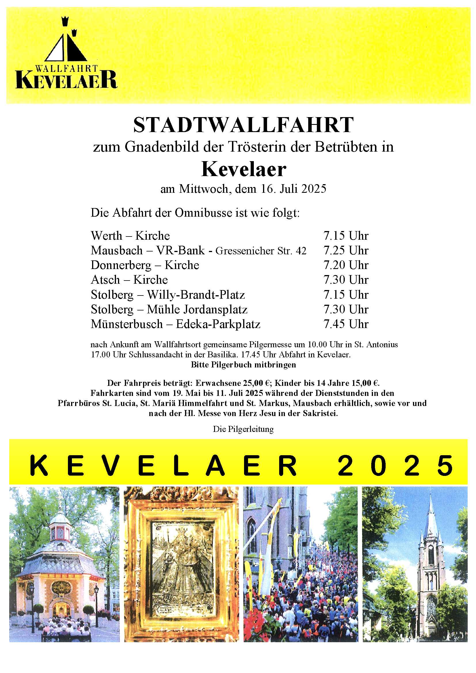 01-Kevelaer - Plakat 2025 geändert (c) Pfarrei St. Lucia Stolberg