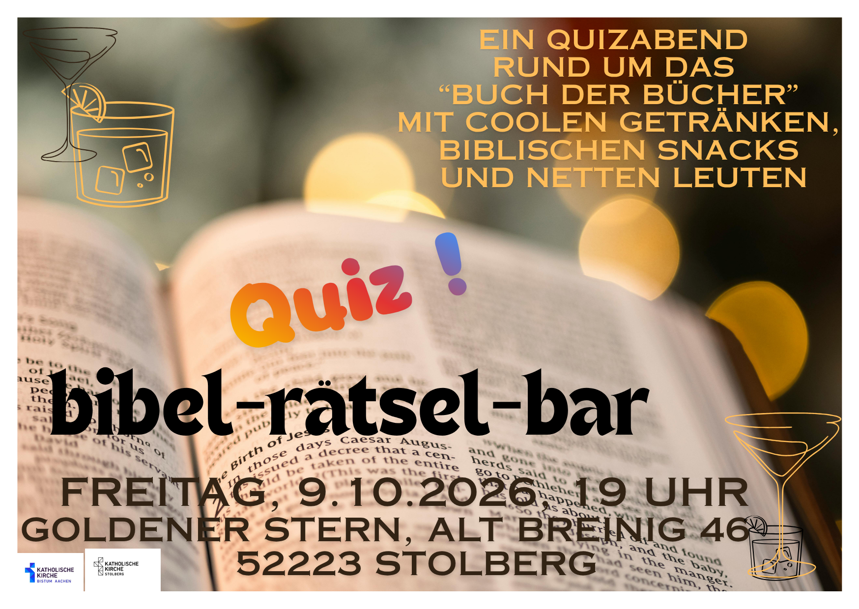 Bibelrätselbar (c) Pastoraler Raum Stolberg-Bistum Aachen