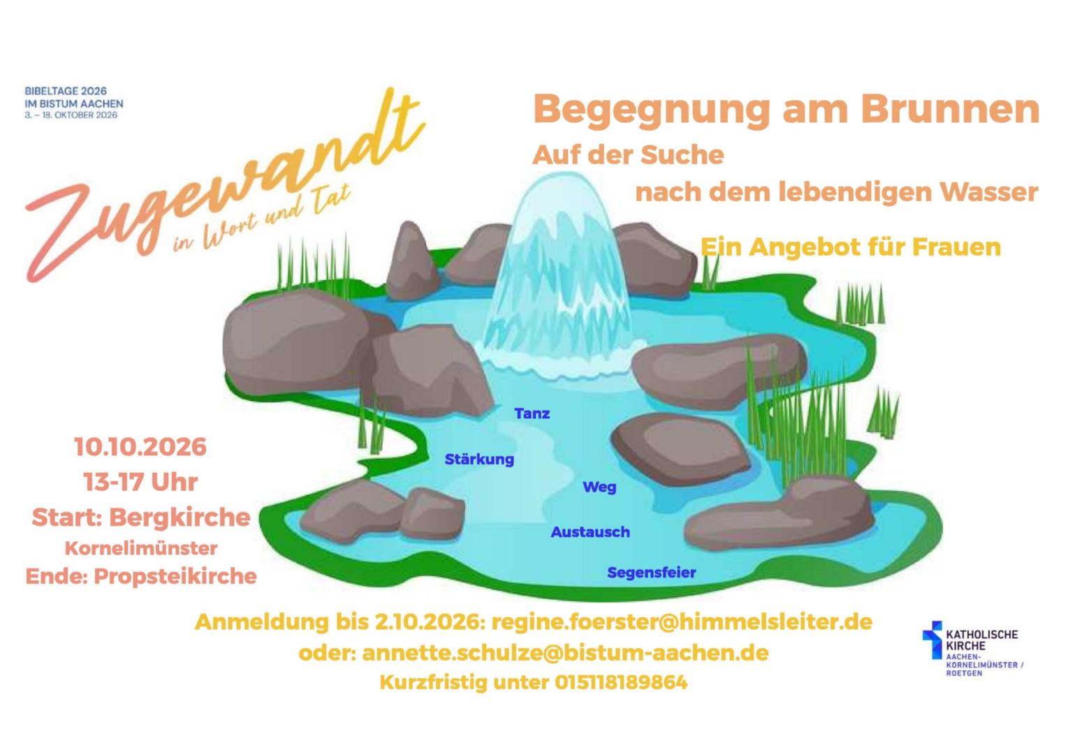 Bibeltag 2026 (Mitteilungskarten) (c) Pastoraler Raum Kornelimünster