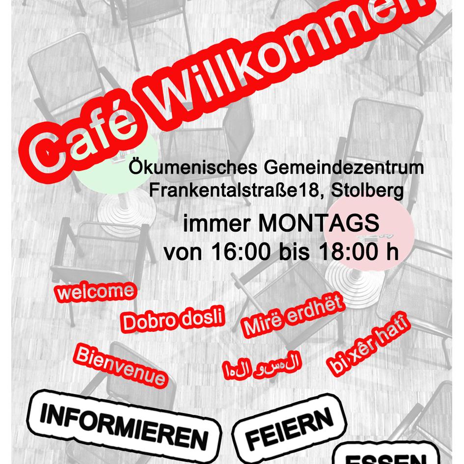 Logo Café Willkommen
